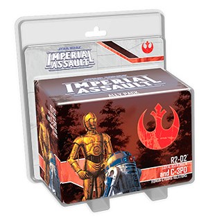 Star Wars IA R2-D2 + C-3PO Ally Pack Imperial Assault 